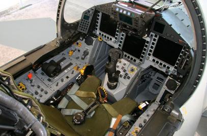 Cockpit du Typhoon