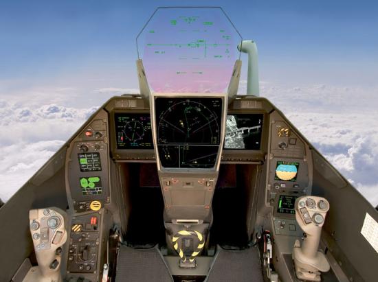 Cockpit du Rafale